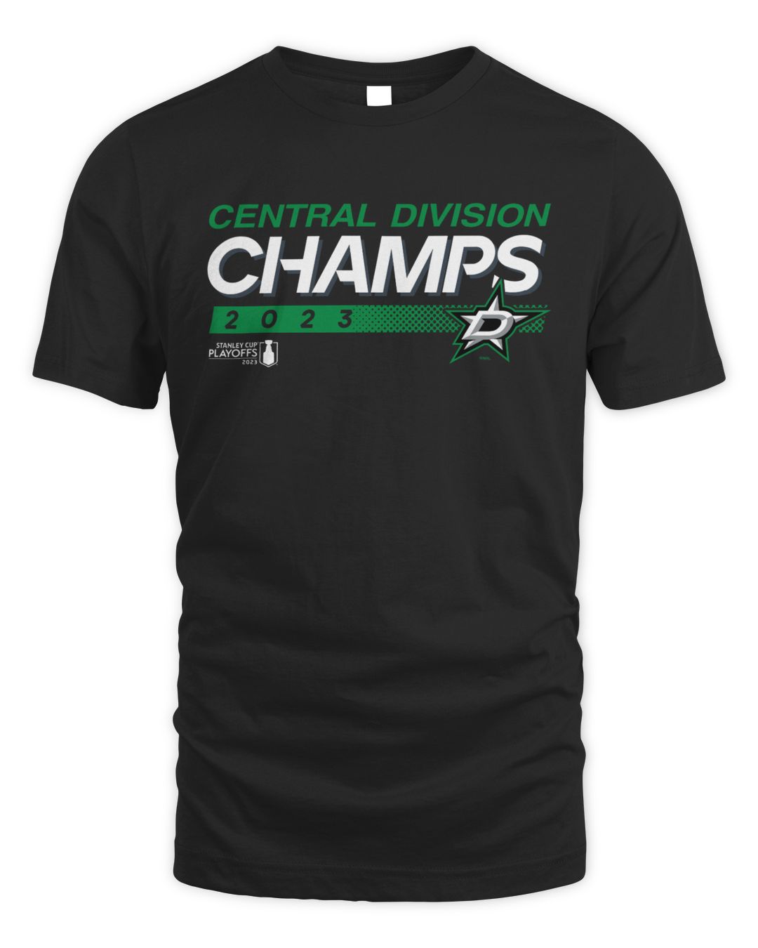 Dallas Star 2023 Central Division Champions T Shirt | Goldebase